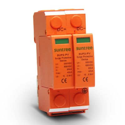 Descargador de sobretensiones CC Tipo II 500Vcc SUP2-PV500V