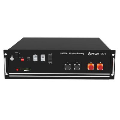 Batería de Fosfato de Ion-Litio 48V 3552Wh - Pylontech US3000-C