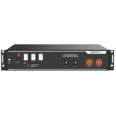 Batería de Fosfato de Ion-Litio 48V 2400Wh - Pylontech US2000-C