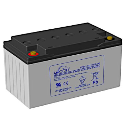 Bateria LEOCH ciclo profundo VRLA AGM sin mant. 12V 55Ah