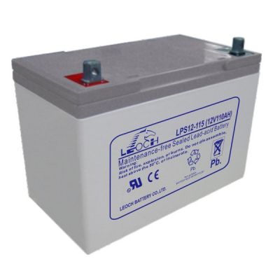Bateria LEOCH ciclo profundo VRLA AGM sin mant. 12V 110Ah